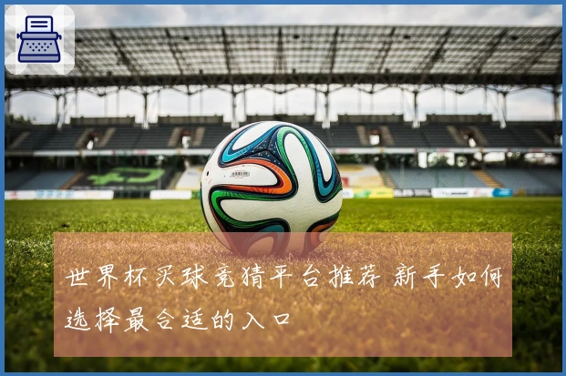 世界杯买球竞猜平台推荐 新手如何选择最合适的入口
