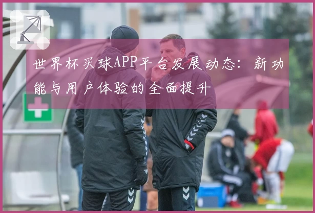 世界杯买球APP平台发展动态：新功能与用户体验的全面提升